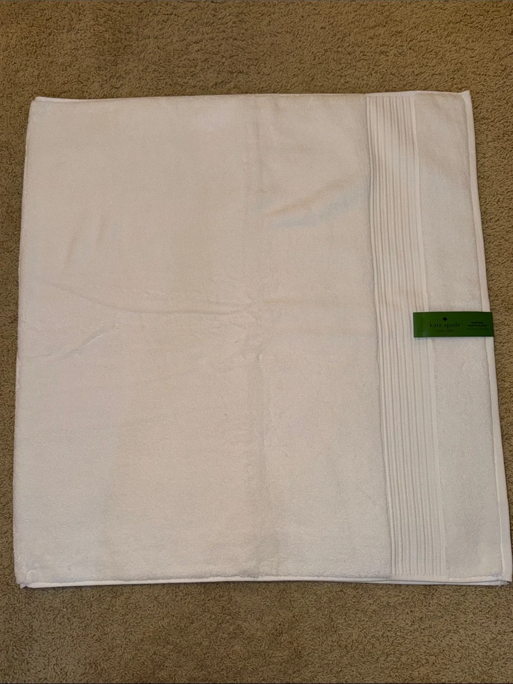 kate spade White Bathroom Linen Set